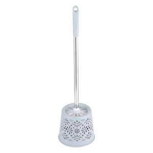 Brosse de toilette - Acier Inoxydable + Plastique