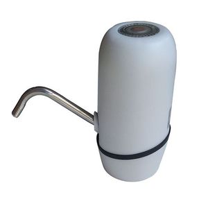 Pompe Rechargeable USB - Distributeur Automatique Electrique sans Fil - Blanc