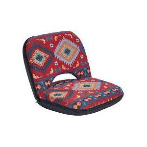 Chaise de sol réglable en hauteur, personnalisée en usine, pour la plage, le camping, l'extérieur/l'intérieur, motif en tissu arabe, chaise de sol