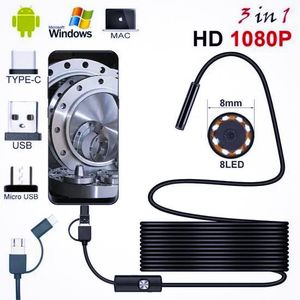 Caméra Endoscopique HD Étanche IP67 - Pour Android, PC & Mac - Inspection Mécanique et Plomberie - Caméra d'Inspection Professionnelle