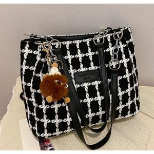 Black Tote Bag - Women's Large Capacity Handbag - Everyday Use