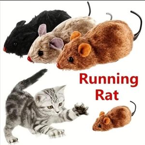 1 pièce – Jouet peluche souris réaliste et amusant pour chats, chiens et enfants, couleurs assorties.