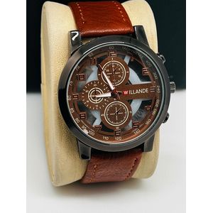 Bolun MONTRE + boite à  aiguille pour  homme chic et classe  BOLUN