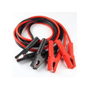 TodyJeyHo Câbles de démarrage pour batterie de voiture, 4M 2000Amp Extra Long Lest pour batterie avec sac de rangement et pinces codées par couleur pour voitures essence et , camionnettes et camions