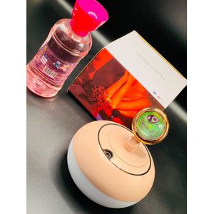 Diffuseur d'Arômes USB & Parfum avec Effet Flamme LED – Humidificateur d'Air Ultrasonique Silencieux