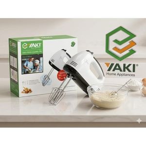 YAKI Batteuse Electrique – 350W Haute Performance (7 Vitesses) Garantie 12 Mois