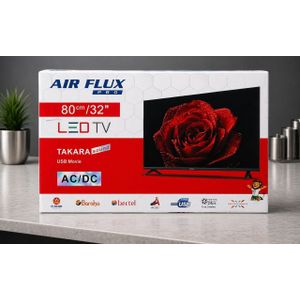 TV LED Air Flux Pro 32" (80cm) - AC/DC Solaire - Takara Sound - USB Media - Full HD