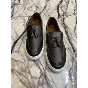 Chaussures de Ville en Cuir 100% Véritable  élégant