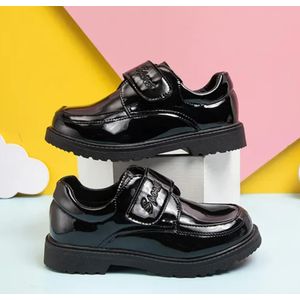 Arsuxeo Chaussures de performance en cuir pour garçons, rentrée scolaire