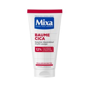Mixa Expert Peau Sensible - Baume Cica Réparateur Multi-Usage - 12% Glycérine, Panthénol & Squalane