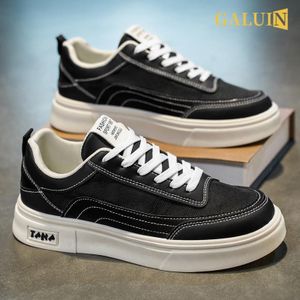 GALUIN Baskets décontractées pour hommes - Noir