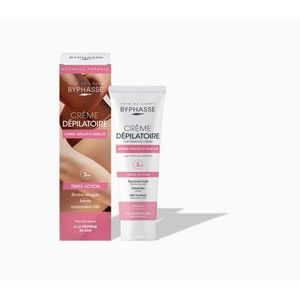 Byphasse Crème dépilatoire - Triple Action - Protéine de Soie