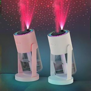 Aroma Humidificateur d'Air Lumineux & Projecteur Étoilé – Ambiance Zen et Design