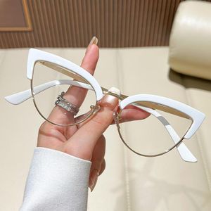 Lunettes Anti-Lumière Bleue, Montures Optiques pour Femmes - Œil de Chat