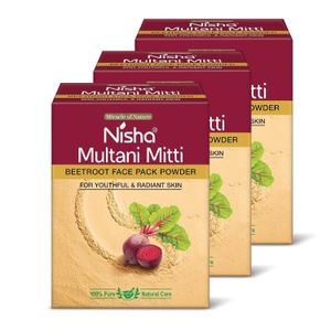 Nisha  Multani Mitti Betterave Masque pour le visage 100 g