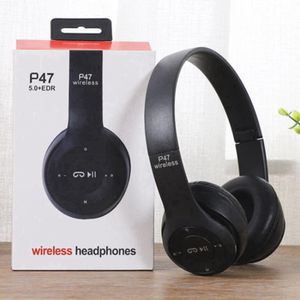 Casque Bluetooth P47 HiFi stéréo pliable sans fil pour le sport