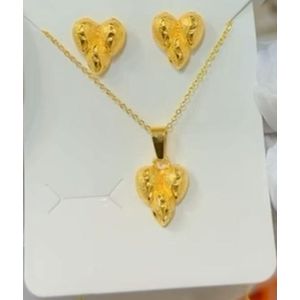 Ensemble bijoux plaqué femme  gold 