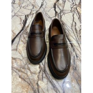 Chaussures de Ville en Cuir 100% Véritable  élégant