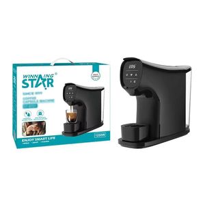 Winningstar Machine à café multifonction WINNING STAR ST-9701, machine à expresso électrique haute pression 1200 W