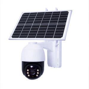 Caméra de Surveillance Solaire Extérieure WiFi - Full HD - Vision Nocturne Couleur - App V380 Pro