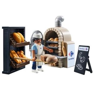 Playmobil Boulangerie – Coffret Jeu de Rôle avec Four, Pain et Personnage