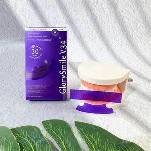 GlorySmile V34®  Purple Whitening Strips