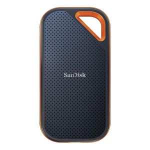 Sandisk SSD portable Extreme PRO 1 To USB-C/A 3.2 (2000Mb/s) avec conception résistante aux chocs, à l'eau et à la poussière IP55