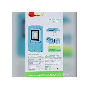 Kit panneaux solaire avec 3 lampes LED et câble chargeur téléphone