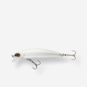 Caperlan Poisson nageur SAXTON 75S Blanc pêche au leurre en mer