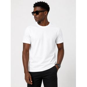 T-Shirt Blanc Éclipse Luxe – Édition Minimal Premium