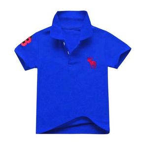 Mode Polo en coton à manches courtes pour jeune garçon