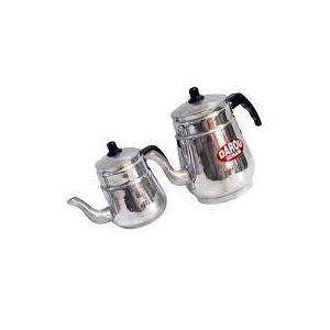 Lot 2 théières - Barada - acier inoxydable - Grand et petit model