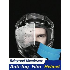 Film HD pour casque de moto — Anti-pluie et anti-buée