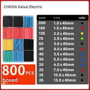 800 pcs de gaines thermorétractables, gaines thermorétractables pour soudage électrique