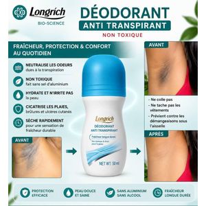 Longrich Déodorant Anti transpirant 