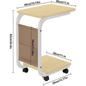Table mobile de bureau ou de repas