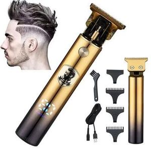 Tondeuse à cheveux électrique professionnelle,tondeuse à cheveux électrique rechargeable de type-C