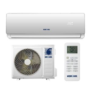 Bruhm Climatiseur Split - 1CV 9000 BTU BAS-09RCEW - Blanc - Garantie 12 Mois