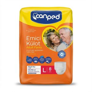 Canped CANPED COUCHES CULOTTES POUR ADULTES (Taille L) - 8 pièces