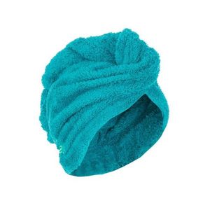 Nabaiji Serviette microfibre douce cheveux bleu by decathlon
