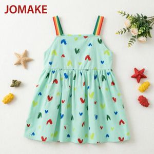 JOMAKE Robe imprimée, robe licou pour fille de 6M à 4 ans