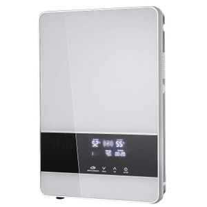 Chauffe-eau Électrique Instantané de Luxe – 5500W– Panneau Tactile LED – Blanc