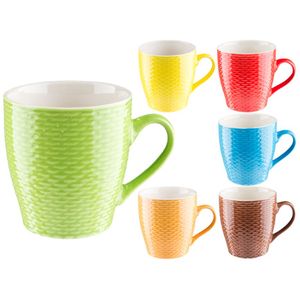 Lot de 6 Tasse en porcelaine « Fée d'été » 225 ml