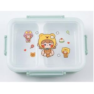 Cac Lunch Box - Boite à gouter Multi Compartiments pour Repas pour Enfant -