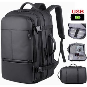 Sac à dos de voyage extensible, bagage cabine, sac à dos Ryanair, sac à dos étanche USB