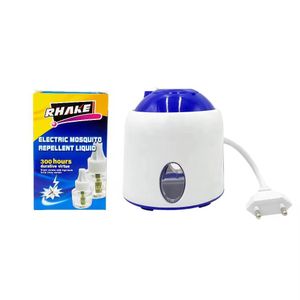 Diffuseur Anti-Moustique Électrique RHAKE avec Recharge Liquide - Protection Longue Durée 300 Heures, Anti-Insectes pour Chambre & Maison