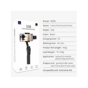 WiWU Stabilisateur Gimbal 3 Axes – S5B