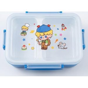 Cac Lunch Box - Boite à gouter Multi Compartiments pour Repas pour Enfant -