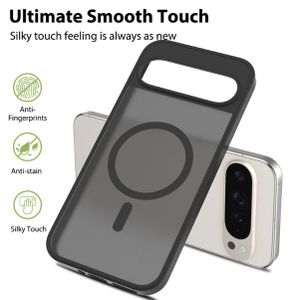 Google Etui Pixel 10Pro et 10Simple, dos transparent, MagSafe, très solide