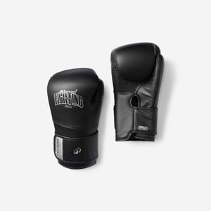 Domyos Gants de boxe training avec mousse ergonomique, noir